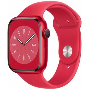 Apple Watch Series 8, 45mm, (PRODUCT)RED, (PRODUCT)RED Sport Band - MNP43CS/A