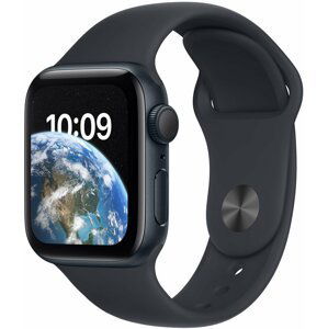 Apple Watch SE 2022, 40mm, Midnight, Midnight Sport Band - MNJT3CS/A