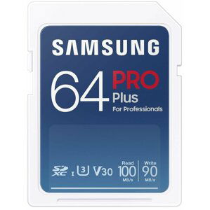 Samsung SDXC 64GB PRO Plus UHS-I U3 (Class 10) - MB-SD64K/EU