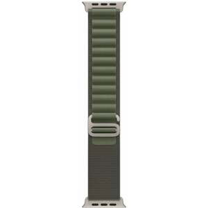 Apple Watch řemínek Alpský tah 49mm, střední, zelená - MQE33ZM/A