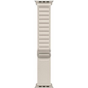 Apple Watch řemínek Alpský tah 49mm, malý, hvězdně bílá - MQE53ZM/A