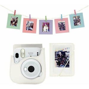 FujiFilm pouzdro pro Instax mini 11, bílá + album pro Instax mini - 70100147883