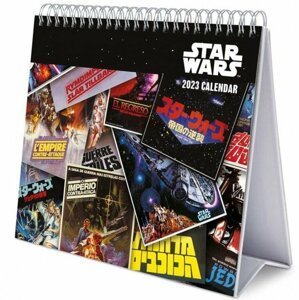 Kalendář 2023 Star Wars - Classic Deluxe, stolní - CS23007