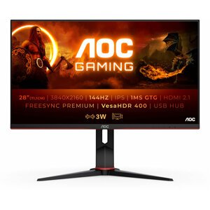 AOC U28G2XU2 - LED monitor 28" - U28G2XU2/BK