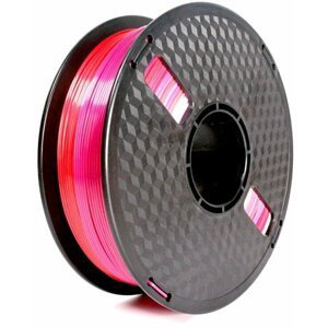 Gembird tisková struna (filament), PLA, 1,75mm, 1kg, červená/fialová - 3DP-PLA-SK-01-RP