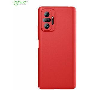 Lenuo Leshield zadní kryt pro Xiaomi Redmi Note 10 Pro, červená - 348064