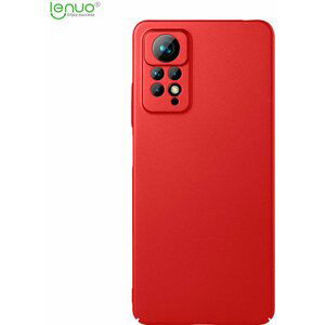 Lenuo Leshield zadní kryt pro Xiaomi Redmi Note 11 Pro/Pro 5G, červená - 348219