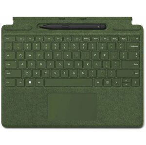 Microsoft Surface Pro Signature Keyboard + Slim Pen 2 Bundle (Forest), ENG - 8X6-00142