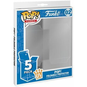 Ochranný obal na figurky Funko POP! - Foldable Protector, měkký, 5 ks - 0889698530088