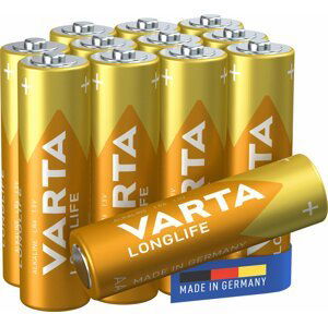 VARTA baterie Longlife AA, 12ks (Big box) - 4106301112