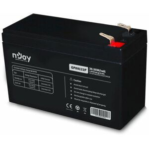 nJoy GP09122F, 12V/9Ah, VRLA AGM, F2- Baterie pro UPS - BTVACIUOCTA2FCN01B