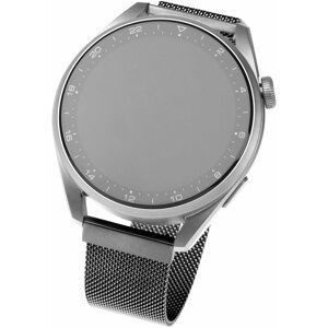 FIXED síťovaný nerezový řemínek Mesh Strap s Quick Release, 18mm, černá - FIXMEST-18MM-BK