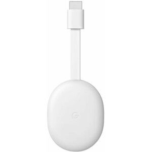 Chromecast 4 HD s Google TV, bílá - GA03131-DE