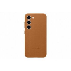 Samsung kožený zadní kryt pro Galaxy S23, hnědá - EF-VS911LAEGWW