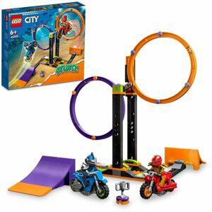 LEGO® City 60360 Kaskadérská výzva s rotujícími kruhy - 60360
