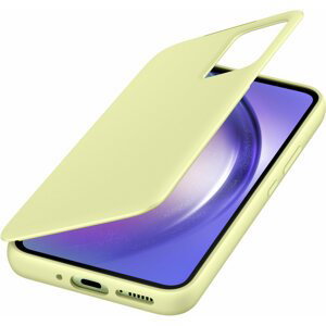 Samsung flipové pouzdro Smart View pro Galaxy A54 5G, limetková - EF-ZA546CGEGWW