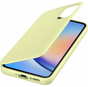 Samsung flipové pouzdro Smart View pro Galaxy A34 5G, limetková - EF-ZA346CGEGWW