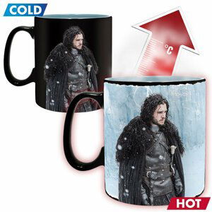 Hrnek Game of Thrones - Winter is here, měnící se, 460 ml - ABYMUG445