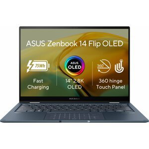 ASUS Zenbook 14 Flip OLED (UP3404), modrá - UP3404VA-OLED058W