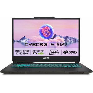 MSI Cyborg 15 A12VE-214CZ, černá - Cyborg 15 A12VE-214CZ