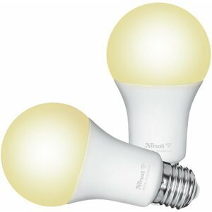 Trust Smart WiFi LED žárovka, E27, bílá, 2 ks - 71298