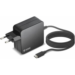 YENKEE síťová nabíječka YAU C65, USB-C, 65W, černá - 45019358