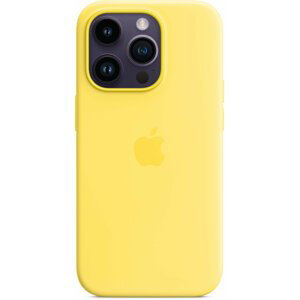 Apple Silikonový kryt s MagSafe pro iPhone 14 Pro, kanárkově žlutá - MQUG3ZM/A