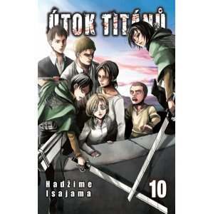 Komiks Útok titánů, 10.díl - 9788074494192