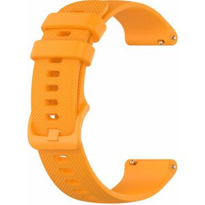 RhinoTech univerzální silikonový řemínek Quick Release 18mm, oranžová - RTSS-044-OR