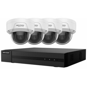 Hikvision HiWatch Network KIT - 4x kamery HWI-D121H(C) + 1x NVR HWN-2104MH-4P(C) - HWN-2104MH-4P(C)HWI-D121H(C)