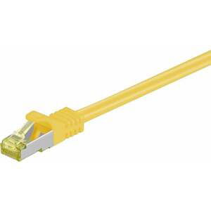 MicroConnect patch kabel S/FTP, RJ45, Cat7, 1m, žlutá - SFTP701Y