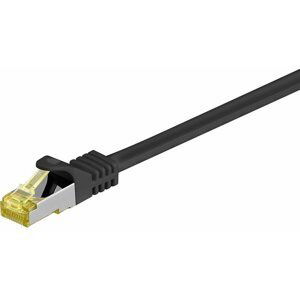 MicroConnect patch kabel S/FTP, RJ45, Cat7, 2m, černá - SFTP702S