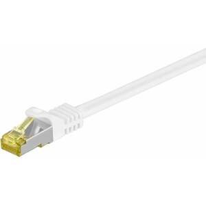 MicroConnect patch kabel S/FTP, RJ45, Cat7, 30m, bílá - SFTP730W