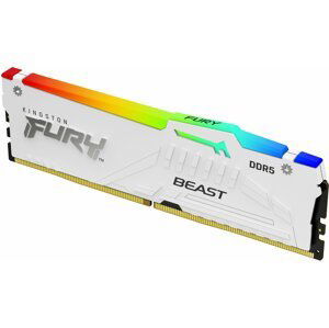 Kingston Fury Beast White RGB 32GB DDR5 5200 CL36, AMD EXPO - KF552C36BWEA-32
