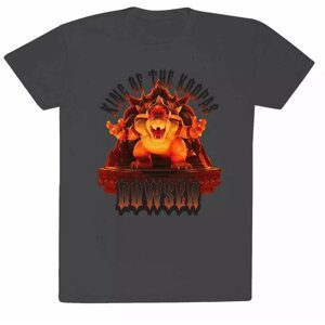 Tričko Super Mario Bros. - Bowser Throne (XL) - 05056688508036