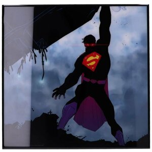 Obraz Superman - The New 52 Crystal Clear Art Pictures (32x32) - 0801269143923
