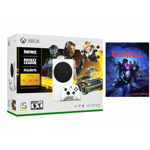 Xbox Series S, 512GB, bílá Gilded Hunter + Redfall - RRS-00080+G7Q-00186