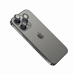 FIXED ochranná skla čoček fotoaparátů pro Apple iPhone 14 Pro/14 Pro Max, šedá - FIXGC2-930-GR