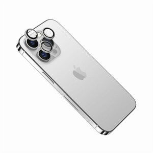 FIXED ochranná skla čoček fotoaparátů pro Apple iPhone 14 Pro/14 Pro Max, stříbrná - FIXGC2-930-SL