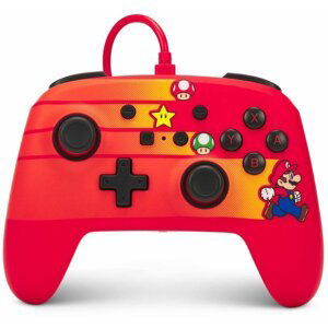 PowerA Enhanced Wired Controller, Speedster Mario (SWITCH) - 1526539-01