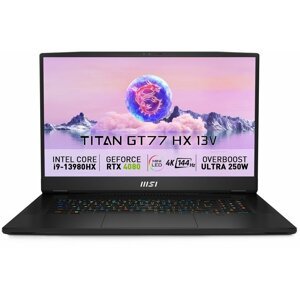 MSI Titan GT77HX 13VH-232CZ, černá - Titan GT77HX 13VH-232CZ