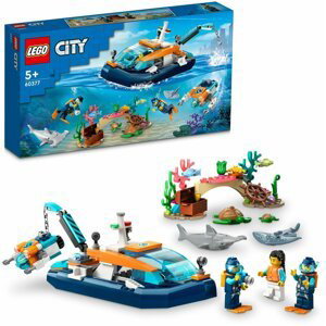 LEGO® City 60377 Průzkumná ponorka potápěčů - 60377