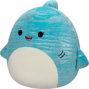 Plyšák Squishmallows Žralok velrybí - Lamar, 30 cm - SQCR02408