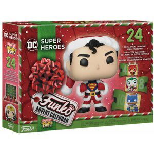 Adventní kalendář Funko Pocket POP! DC - Super Heroes - 0889698730778