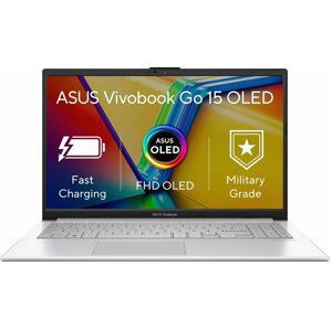 ASUS Vivobook Go 15 OLED (E1504F), stříbrná - E1504FA-OLED013W