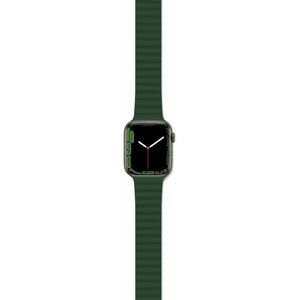 EPICO magnetický pásek pro Apple Watch 42/44/45mm, šedá/zelená - 63418101900002