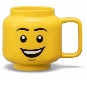 Hrnek LEGO - šťastný chlapec, keramický, 530 ml - 41460806