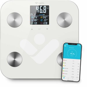 TrueLife FitScale W6 BT - Bioelektrická impedanční váha - TLFSW6BT