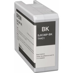 Epson ColorWorks SJIC36P(K): Ink cartridge, černá, pro CW C6500/C6000 - C13T44C140