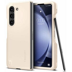 Spigen ochranný kryt Thin Fit P (S Pen) pro Samsung Galaxy Z Fold5, slonovinová - ACS06210